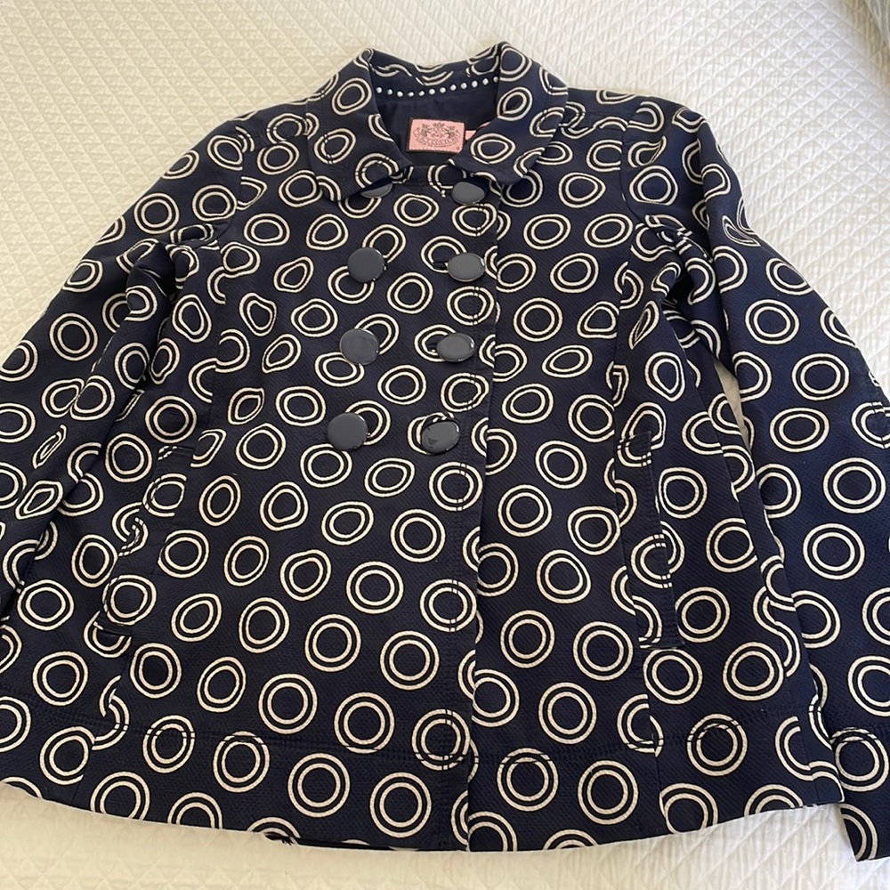 Juicy Couture double-breasted swing coat